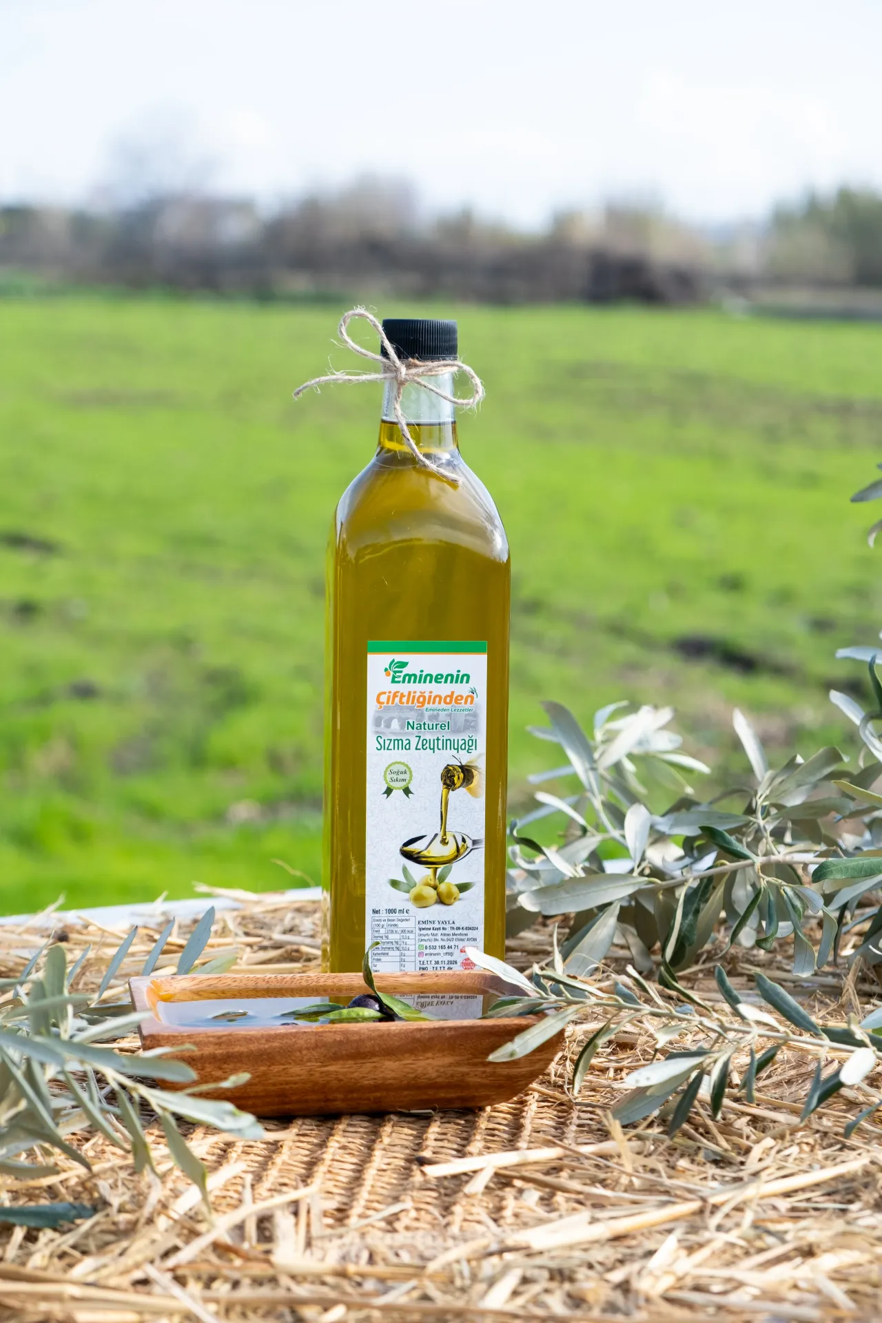 ERKEN HASAT SOĞUK SIKIM ZEYTİN YAĞ 1 LT Yeni Sezon