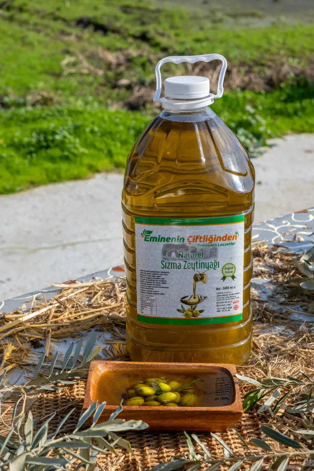 NATUREL SIZMA ZEYTİN YAĞ TENEKE 5 LT