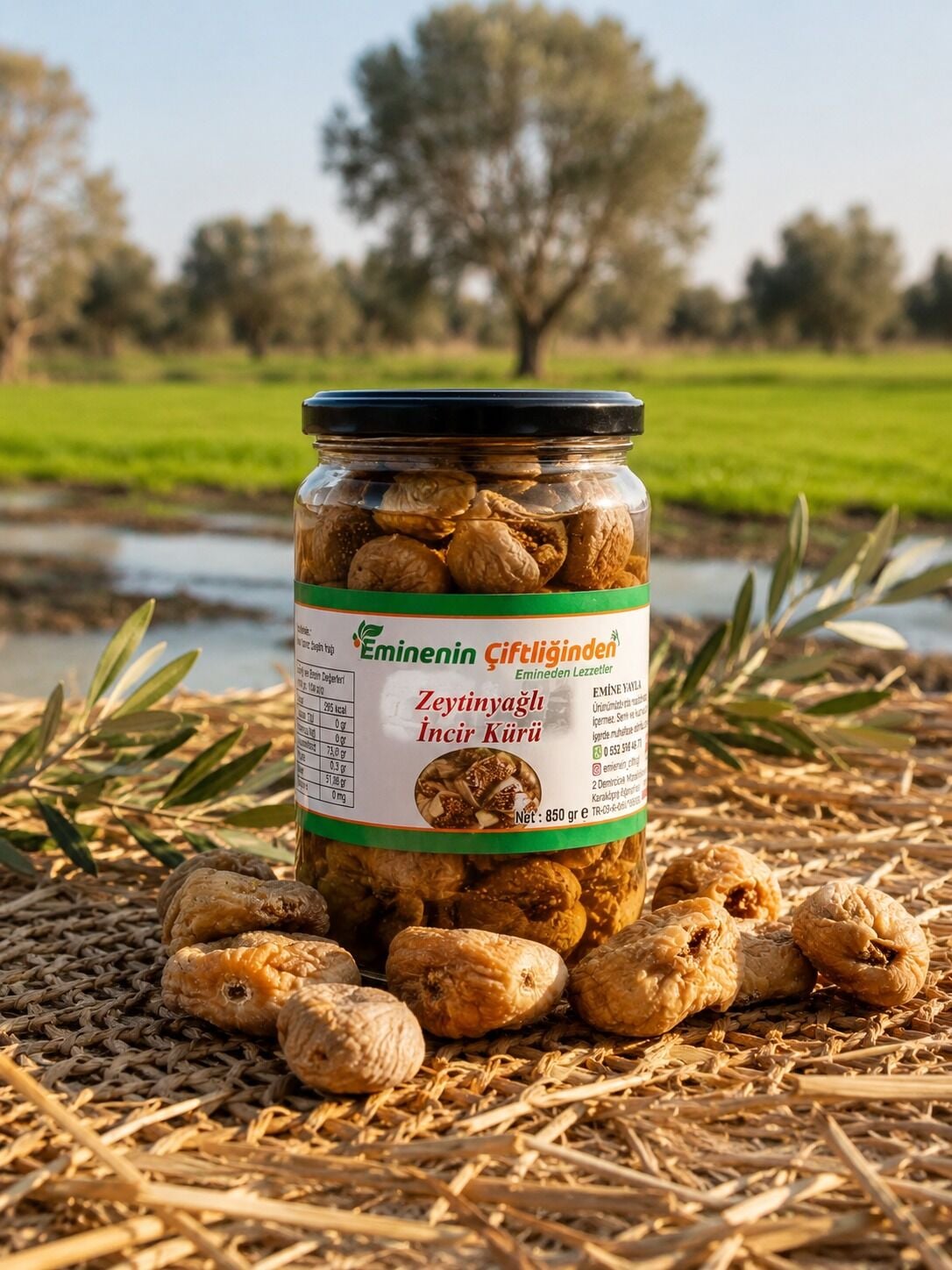 ZEYTİNYAĞLI İNCİR KÜRÜ 1 KG