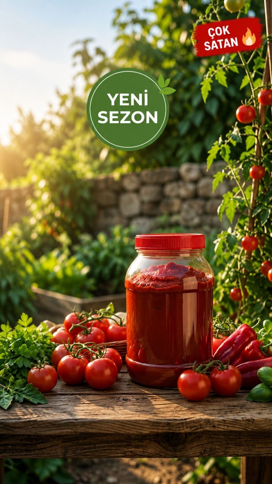 DOMATES SALÇASI (YENİ SEZON ) 1KG