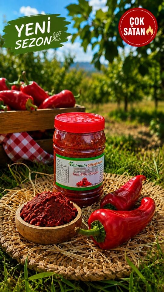 TATLI BİBER SALÇASI 1 KG
