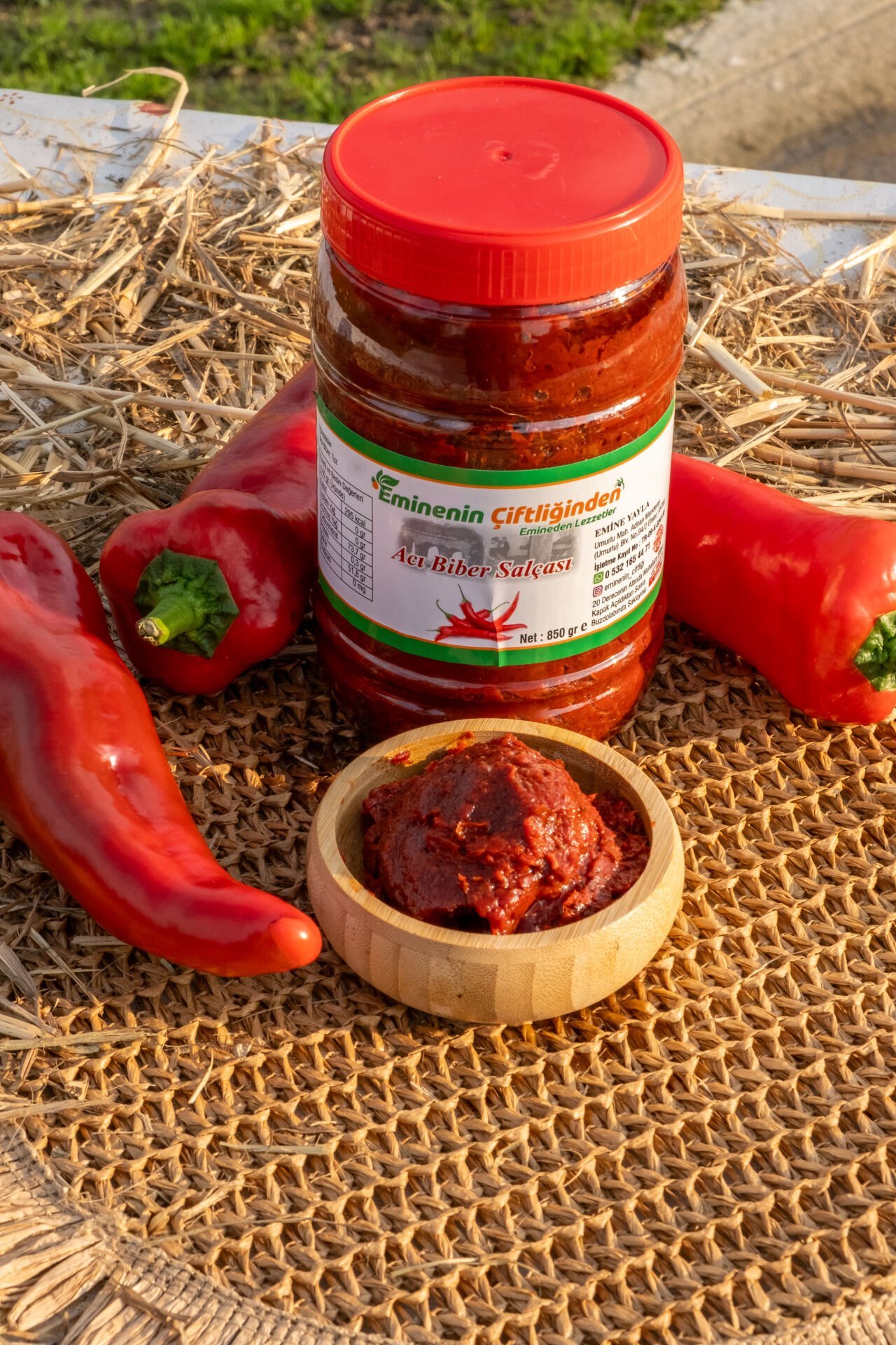 ACI BİBER SALÇASI 1KG