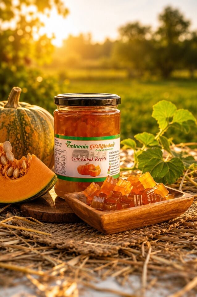 ÇITIR KABAK REÇELİ 850 GR