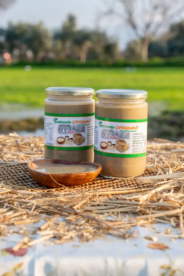 TAŞ DEĞİRMENLİ YERLİ SUSAM TAHİNİ 1 KG