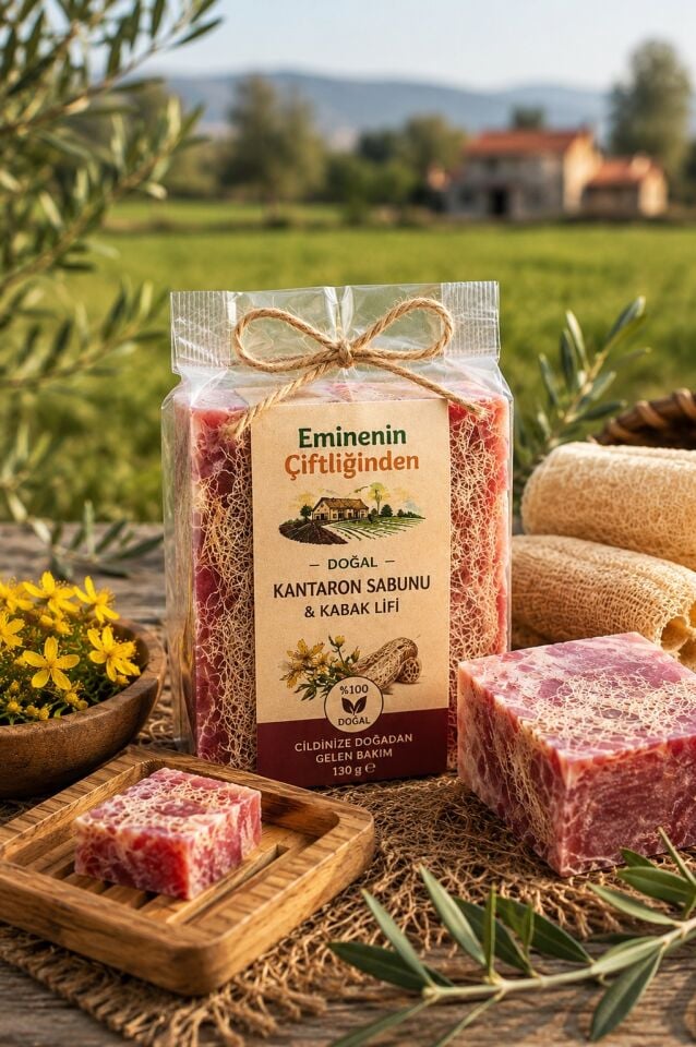 KANTARON SABUNU KABAK LİFİ 1 PAKET
