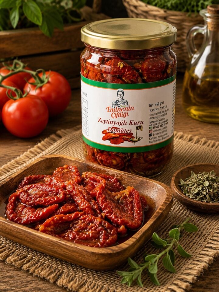 KURU DOMATES ZEYTİNYAĞLI (900 GR)