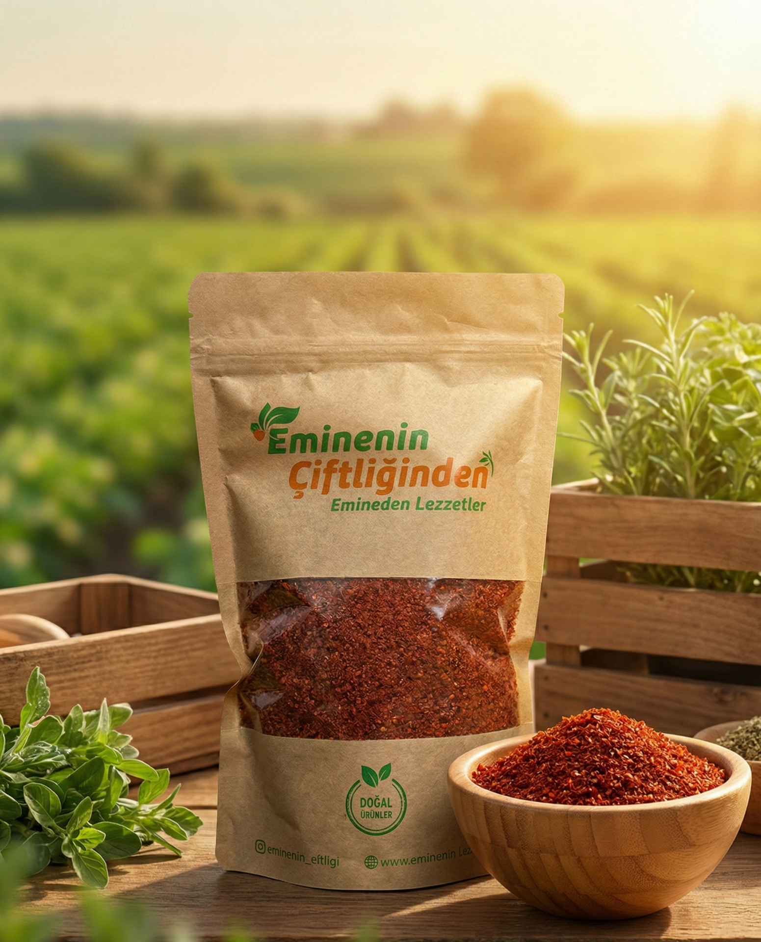 KIRMIZI PUL BİBER (500 GR)